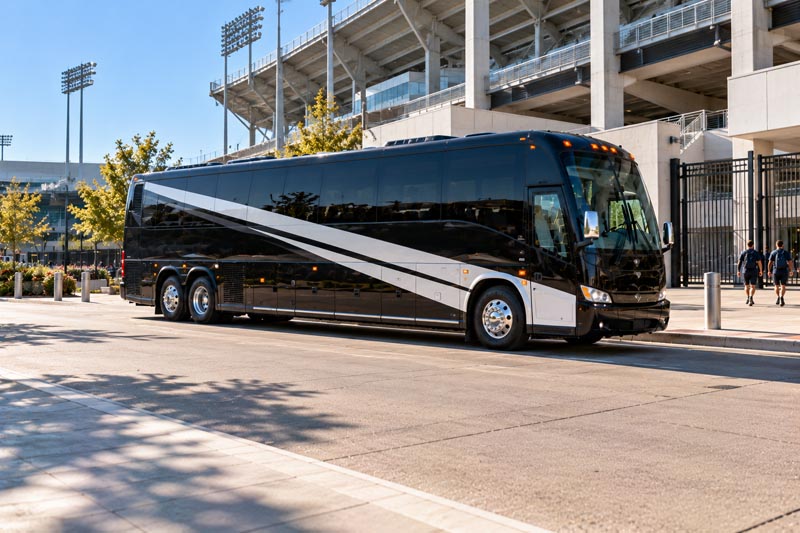 Sports Team Charter Bus Rentals in Washington, DC